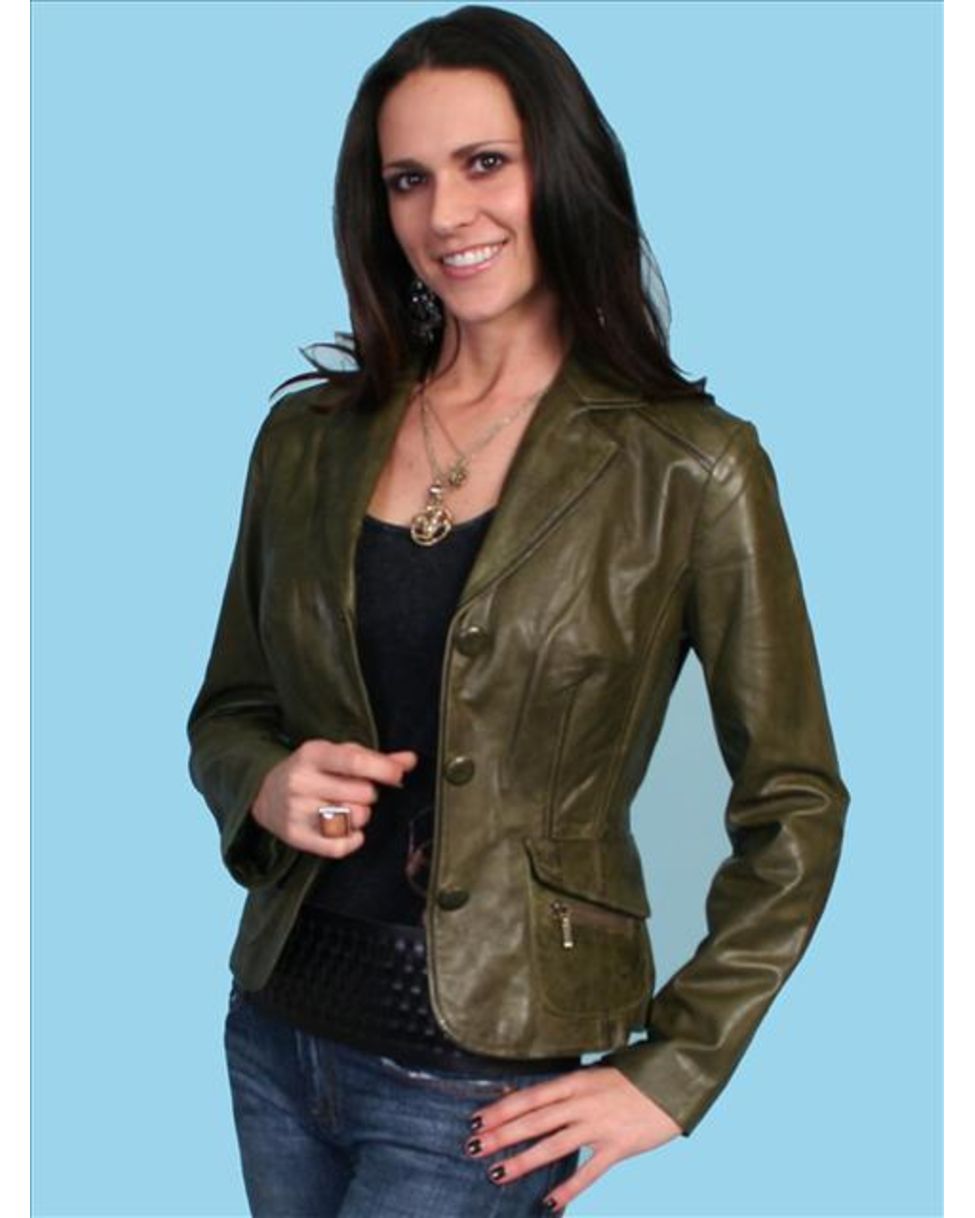 Manufacturers Exporters and Wholesale Suppliers of Womens Leather Blazers Mumbai Maharashtra
